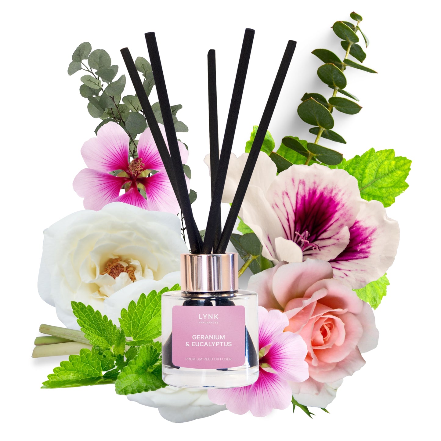 Geranium & Eucalyptus Reed Diffuser