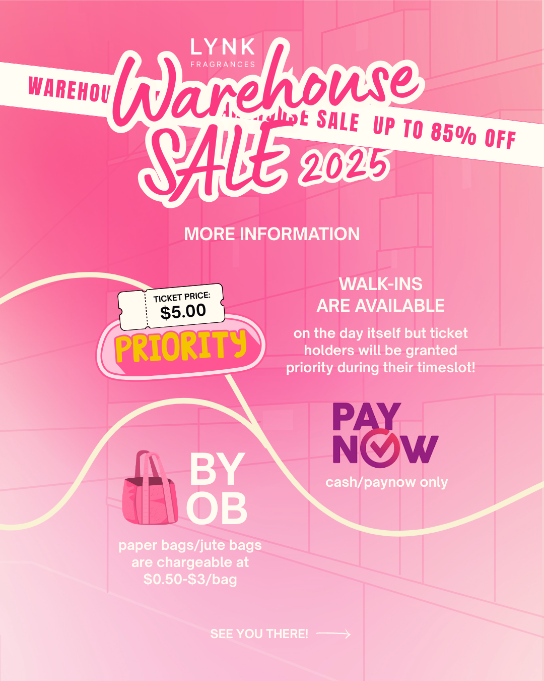 (E-Ticket) Warehouse Sale'25