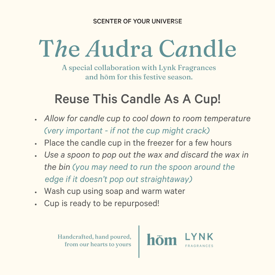 The Audra Candle (LYNK x hōm)