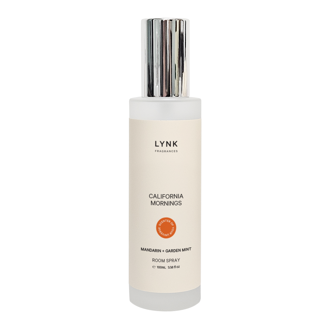 California Mornings (Mandarin + Garden Mint) Room Spray