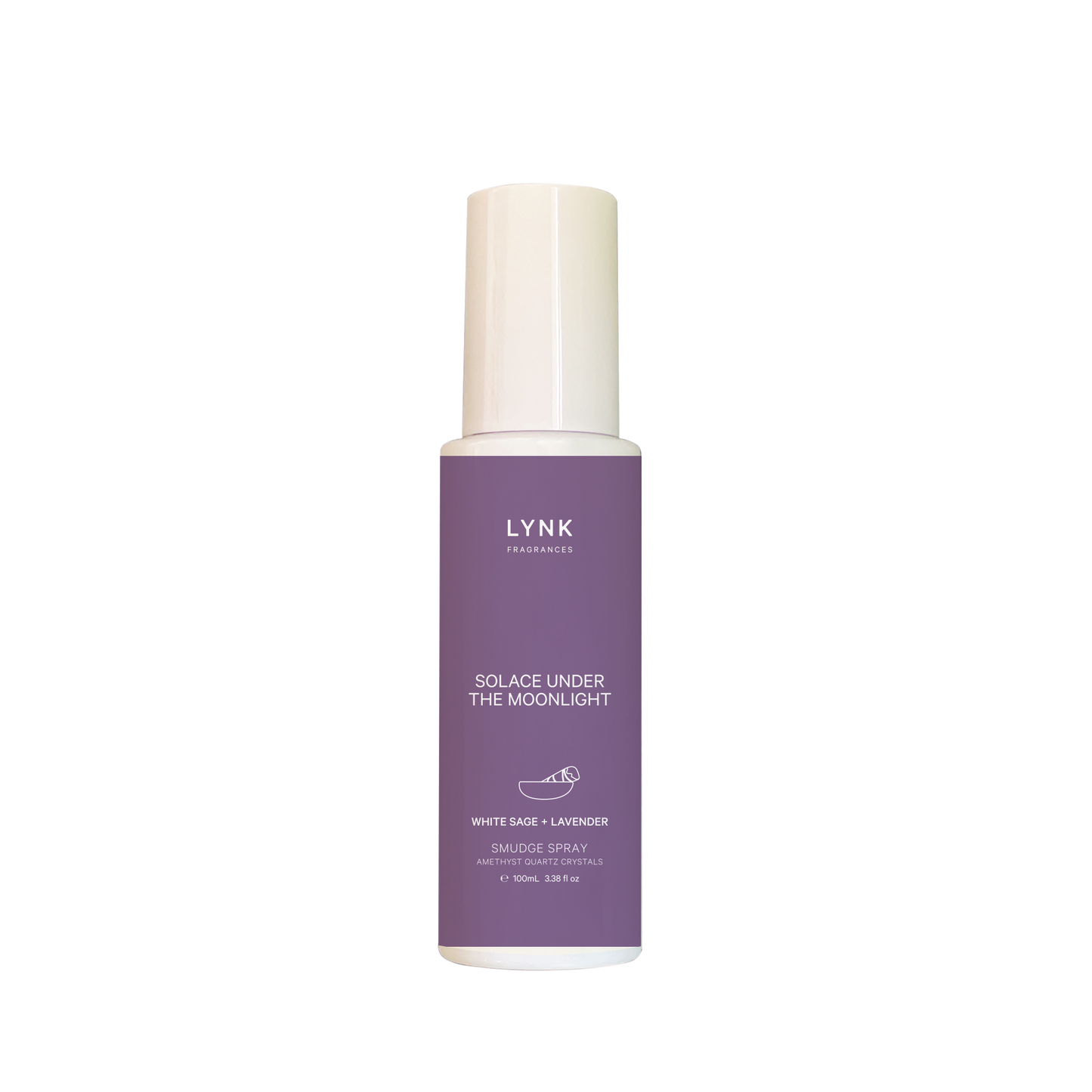 Solace Under The Moonlight (White Sage + Lavender) Smudge Spray
