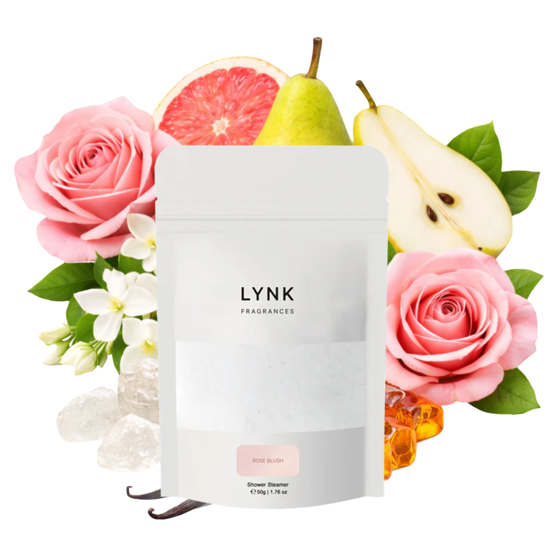 Rose Blush (Rose & Amber) Shower Steamer