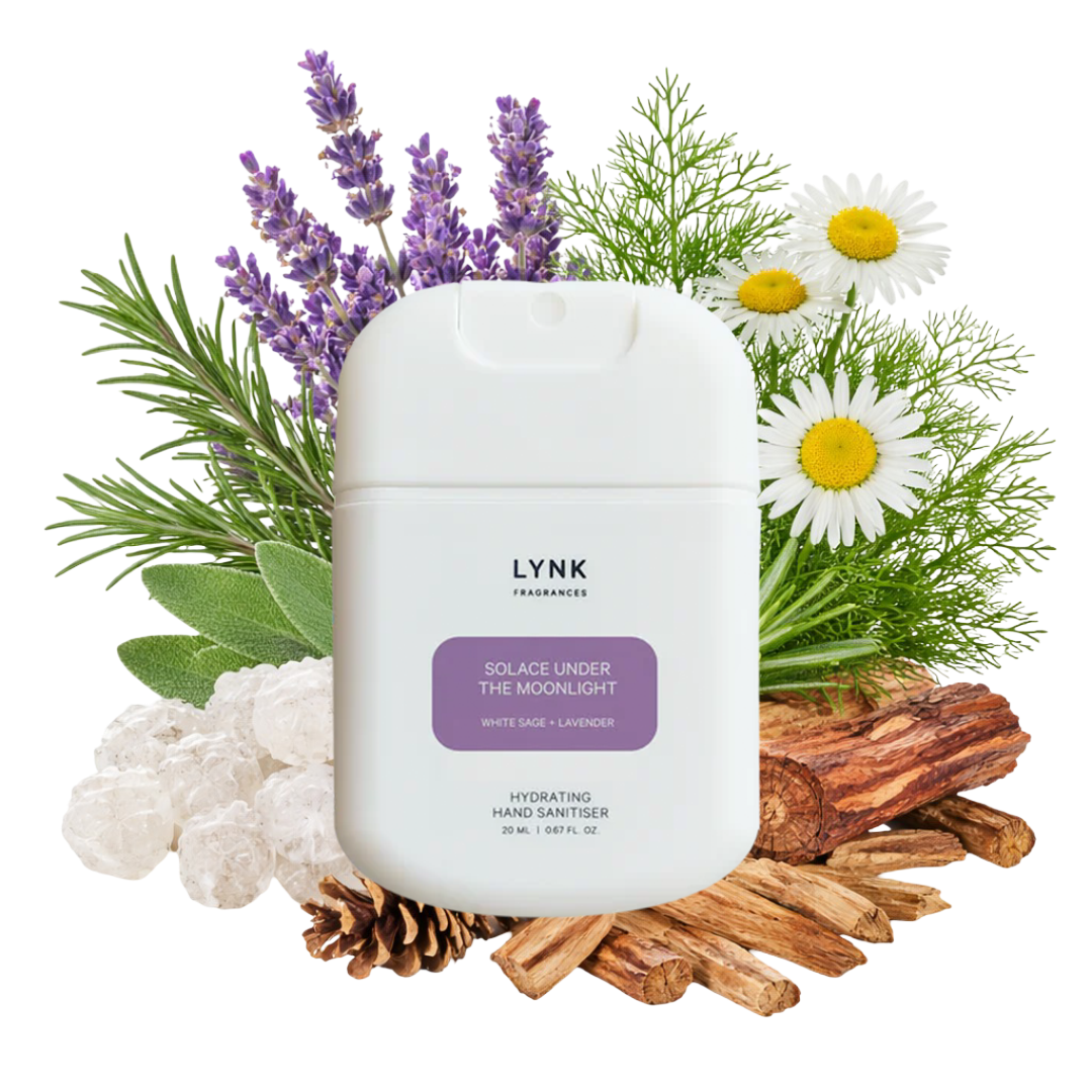 Solace Under The Moonlight (White Sage + Lavender) Hand Sanitiser