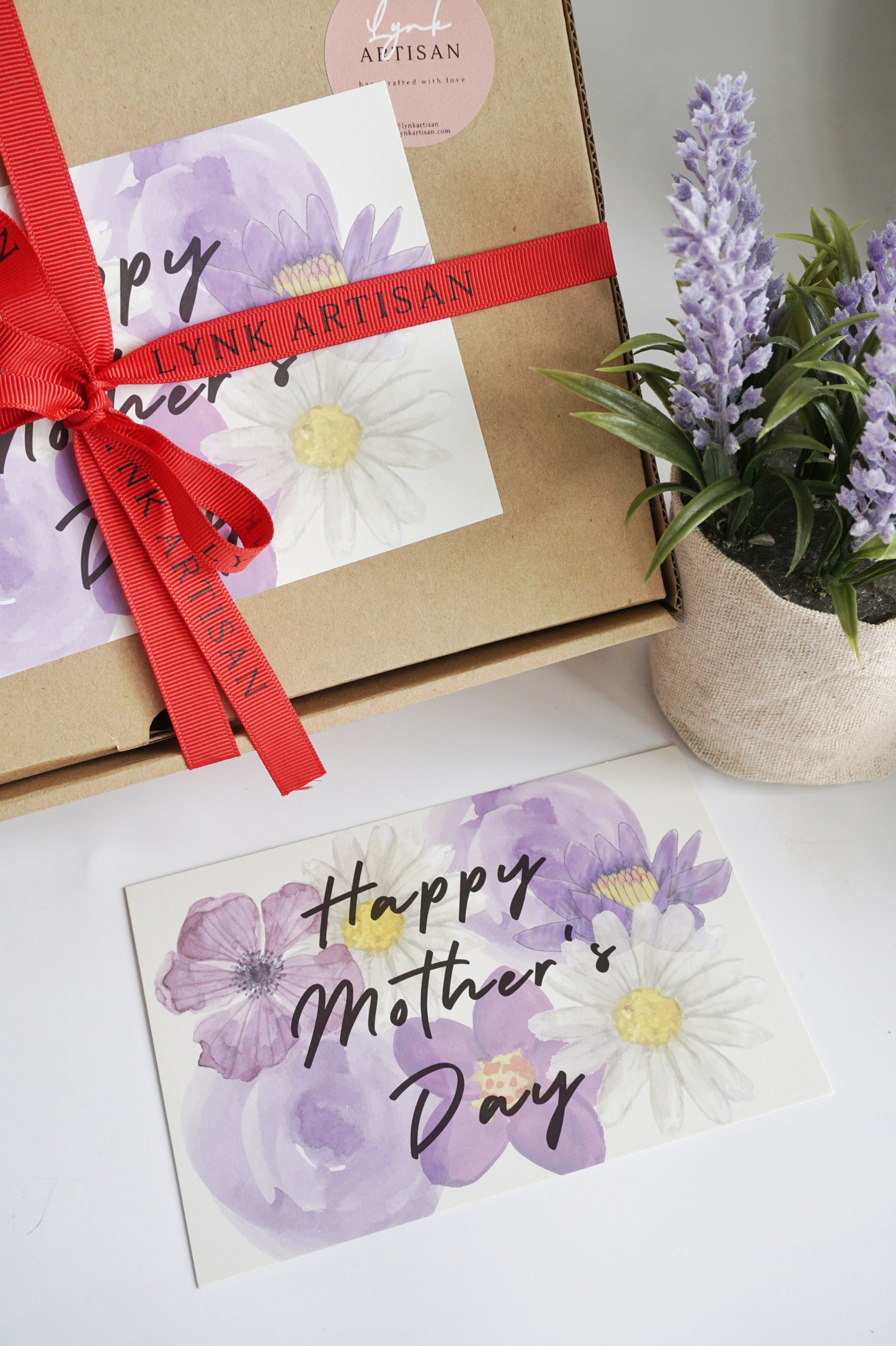 (Top-up) Kraft Gift Box + Greeting Card