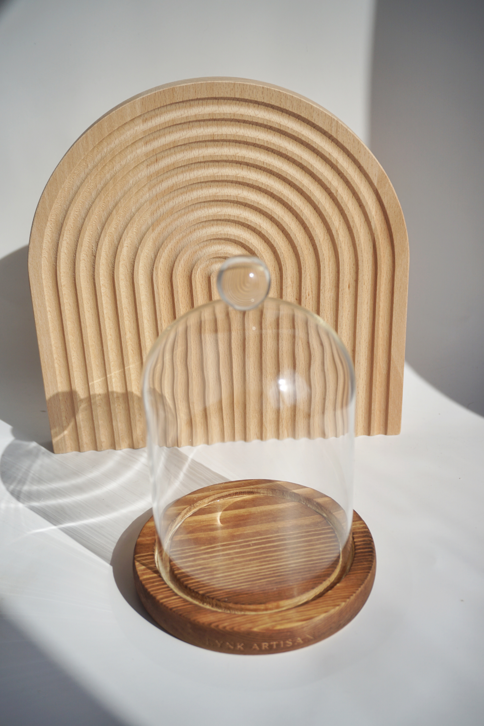 Glass Candle Dome