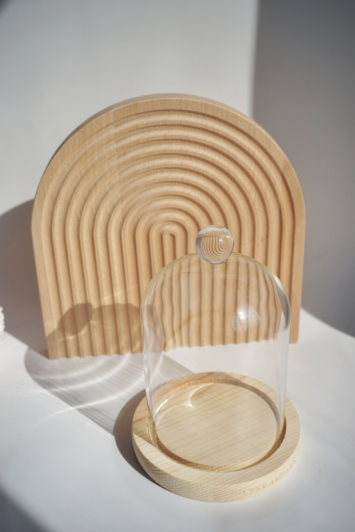 Glass Candle Dome