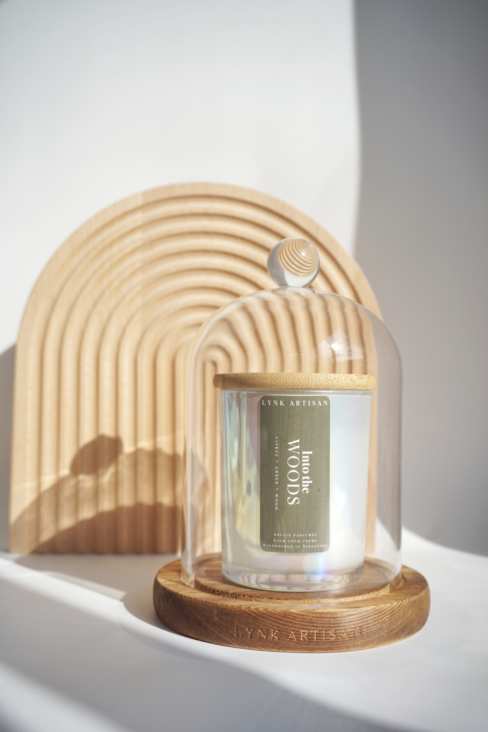 Glass Candle Dome