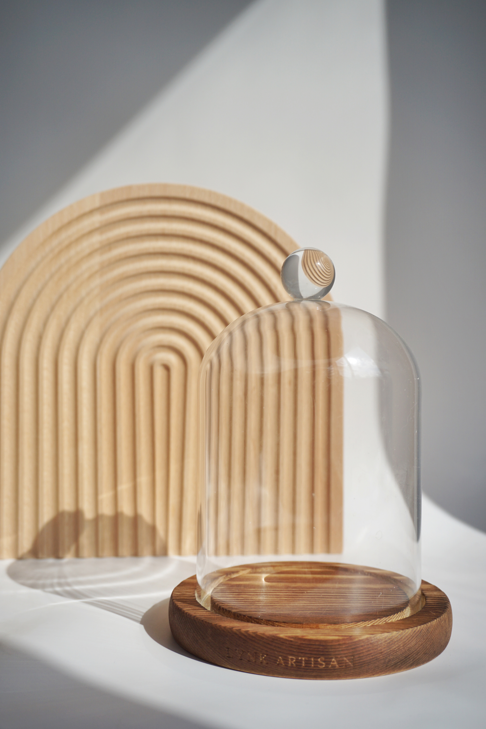 Glass Candle Dome