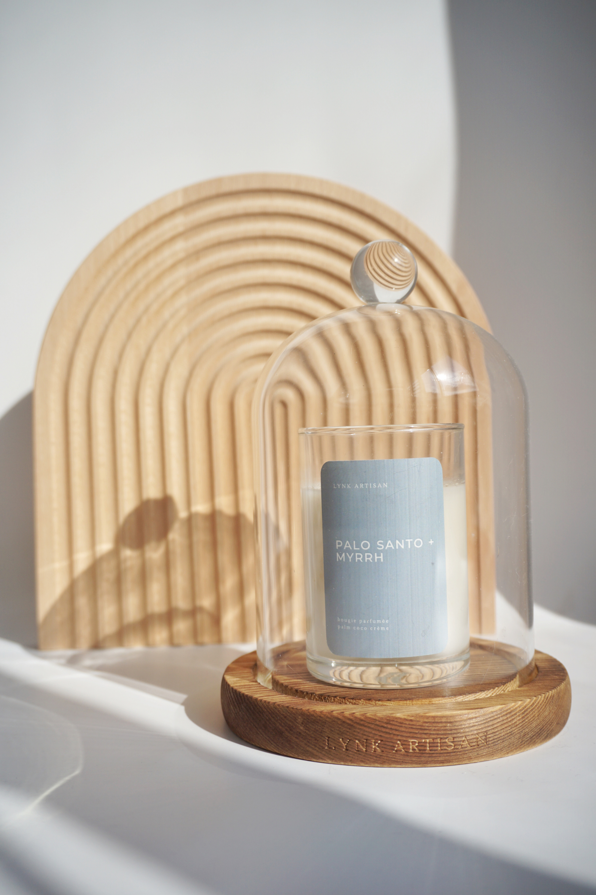 Glass Candle Dome