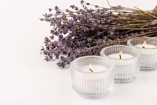 lavender candles