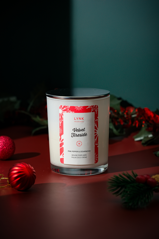 Velvet Fireside Scented Candle