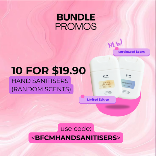 [BLACK FRIDAY SALE] Bundle Of 10 Hand Sanitisers