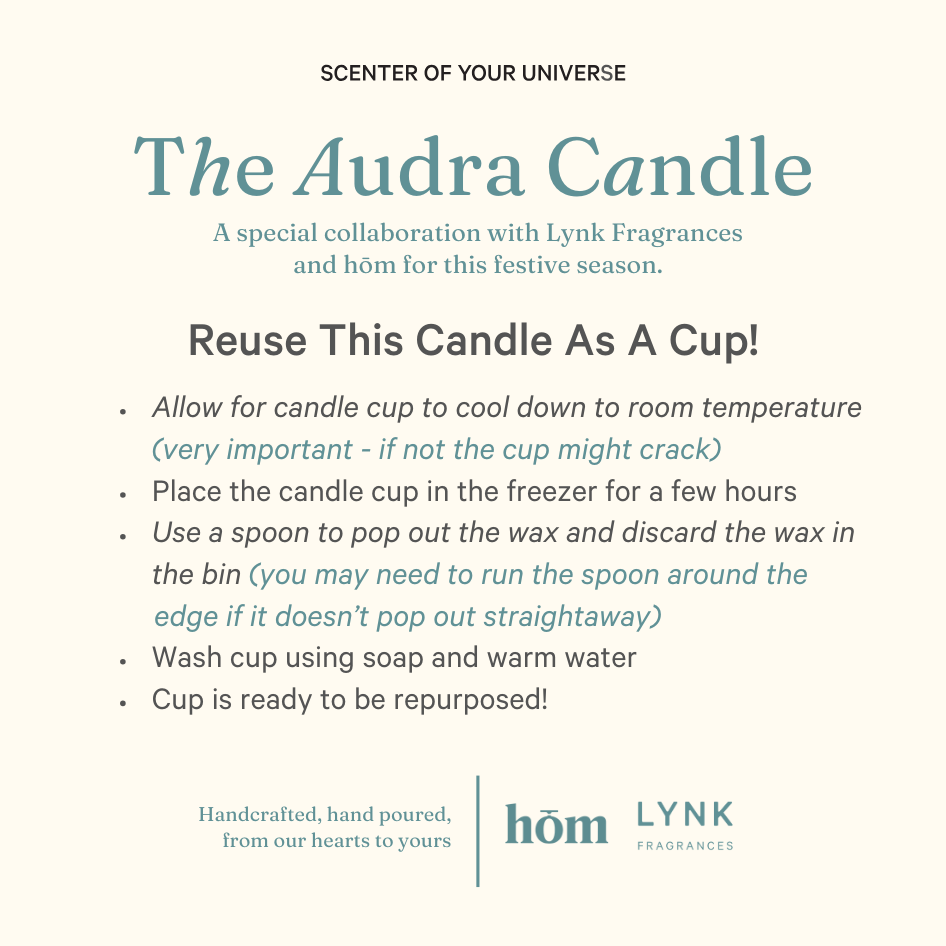 The Audra Candle (LYNK x hōm)