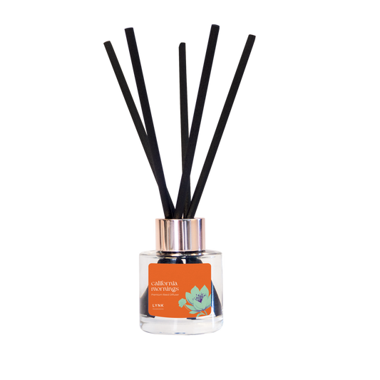 California Mornings (Mandarin + Garden Mint) Reed Diffuser