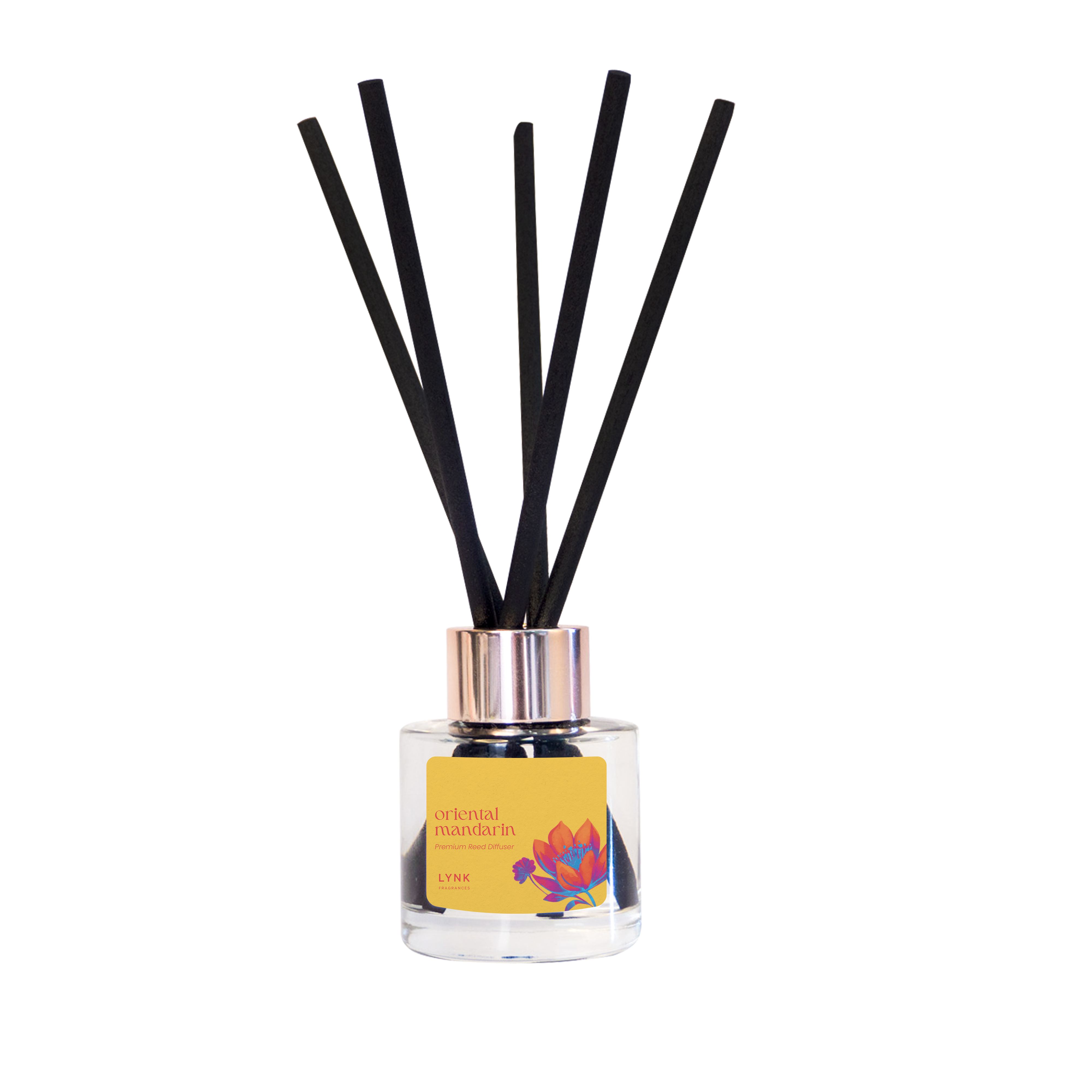 Korean Reed Diffuser Oriental Mandarin Reed Diffuser | Lynk Fragrances