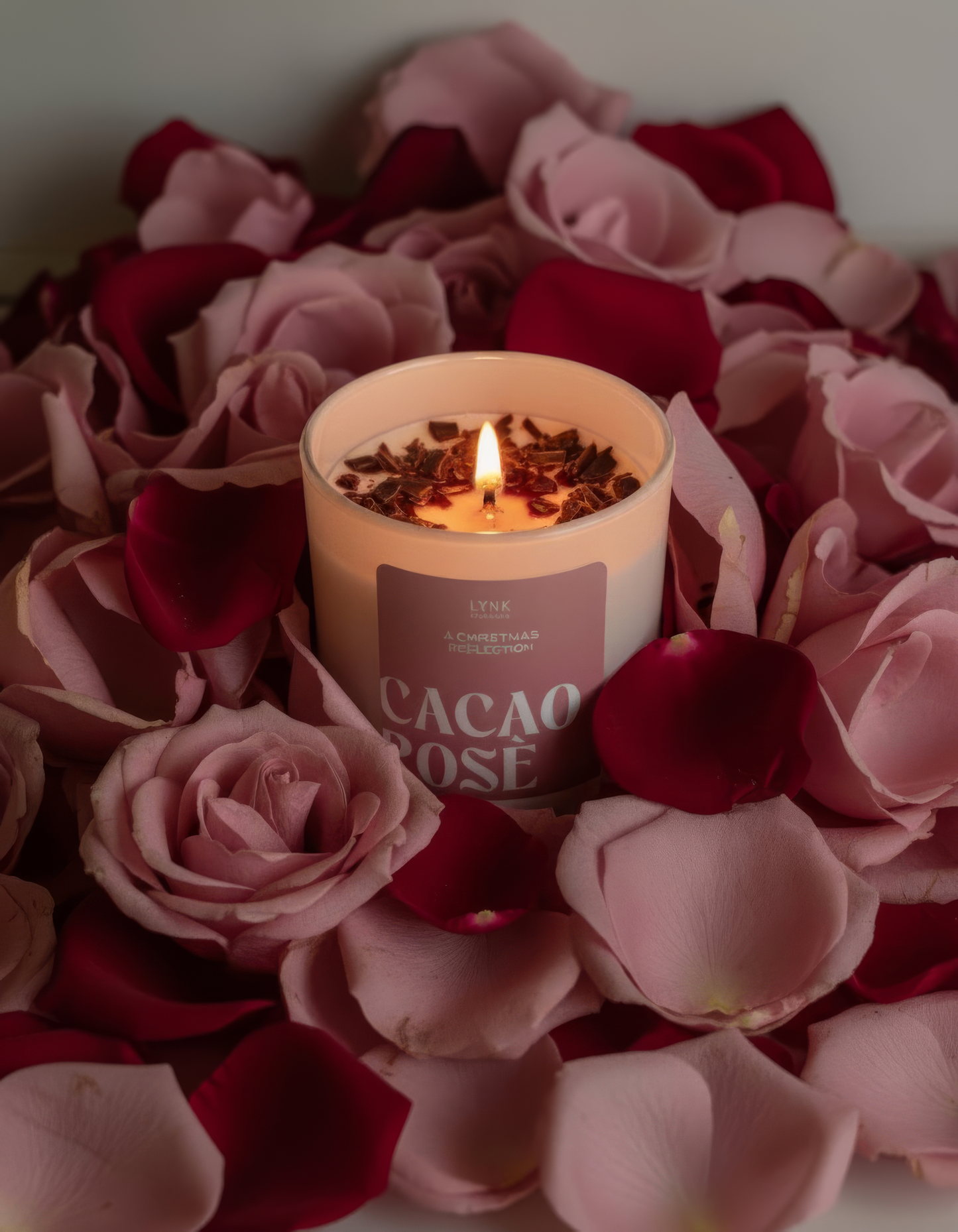 Cacao Rosé Scented Candle