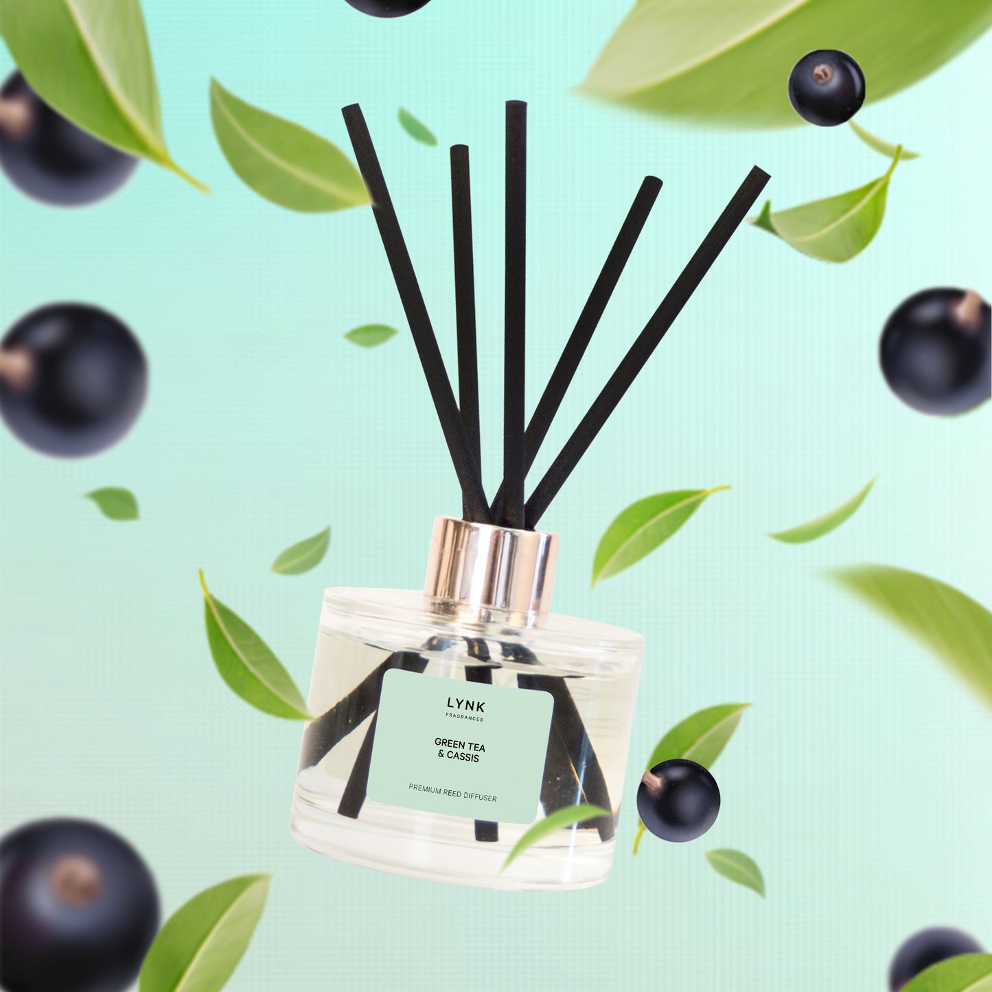 Green Tea & Cassis Reed Diffuser