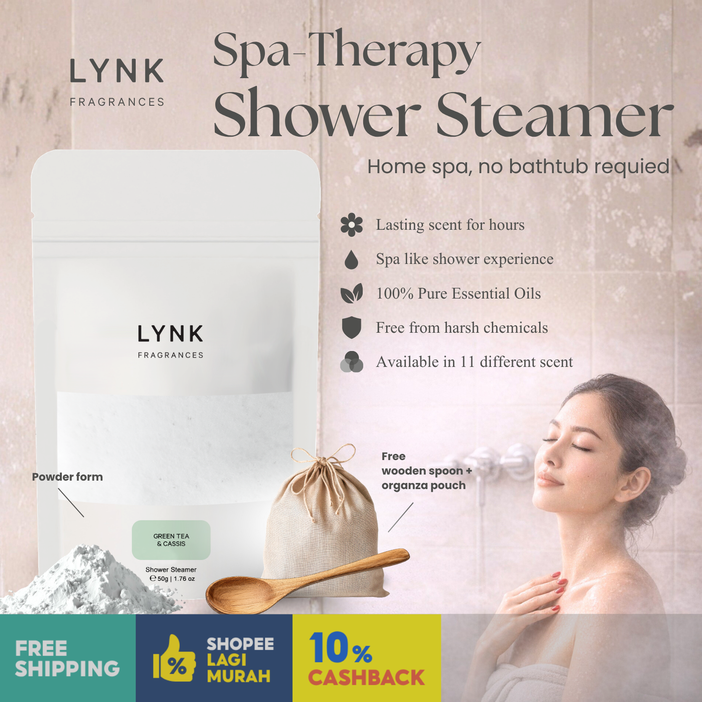 Shower Steamers