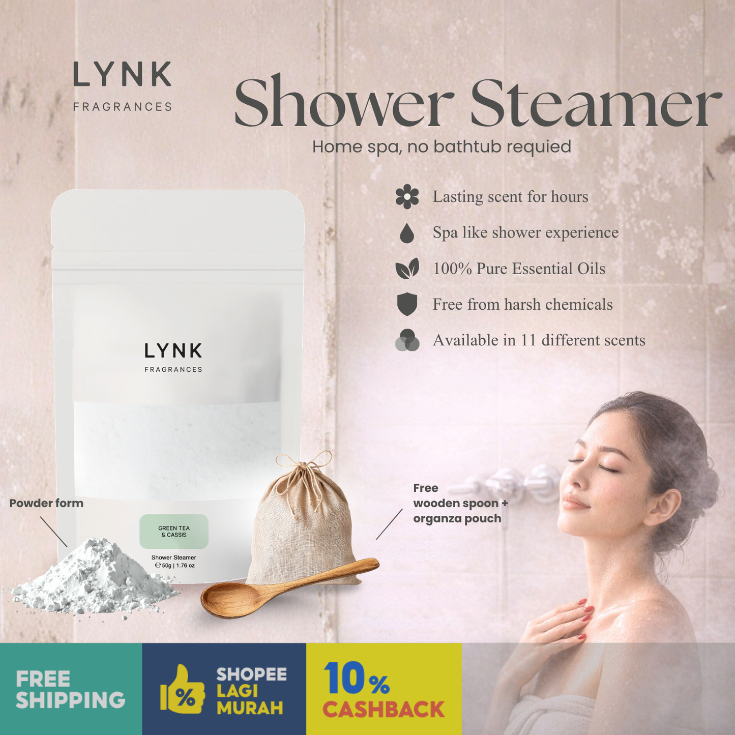 Shower Steamers