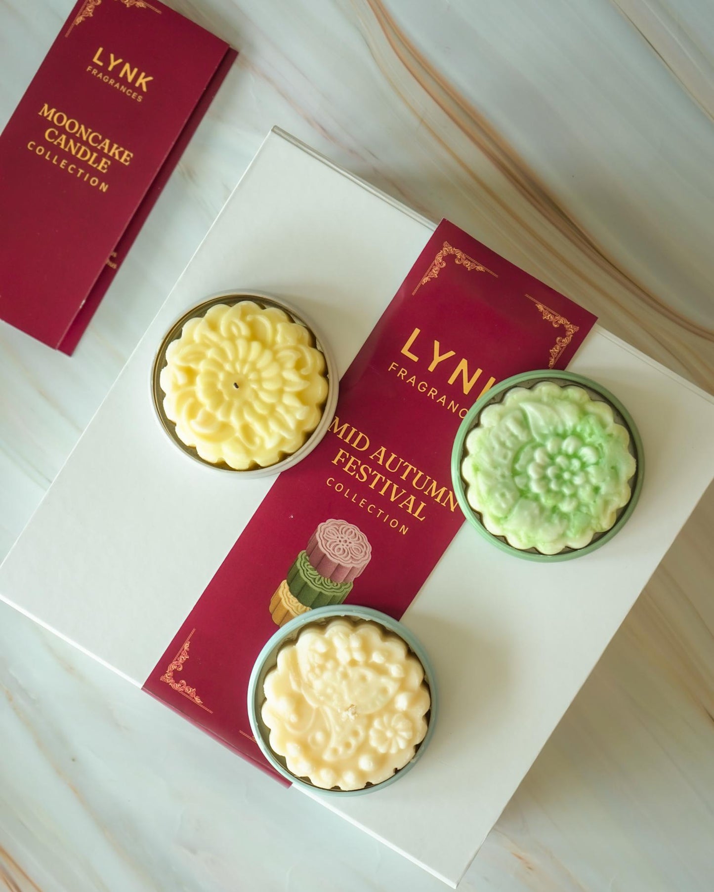 🌕 Mooncake Candle Gift Box