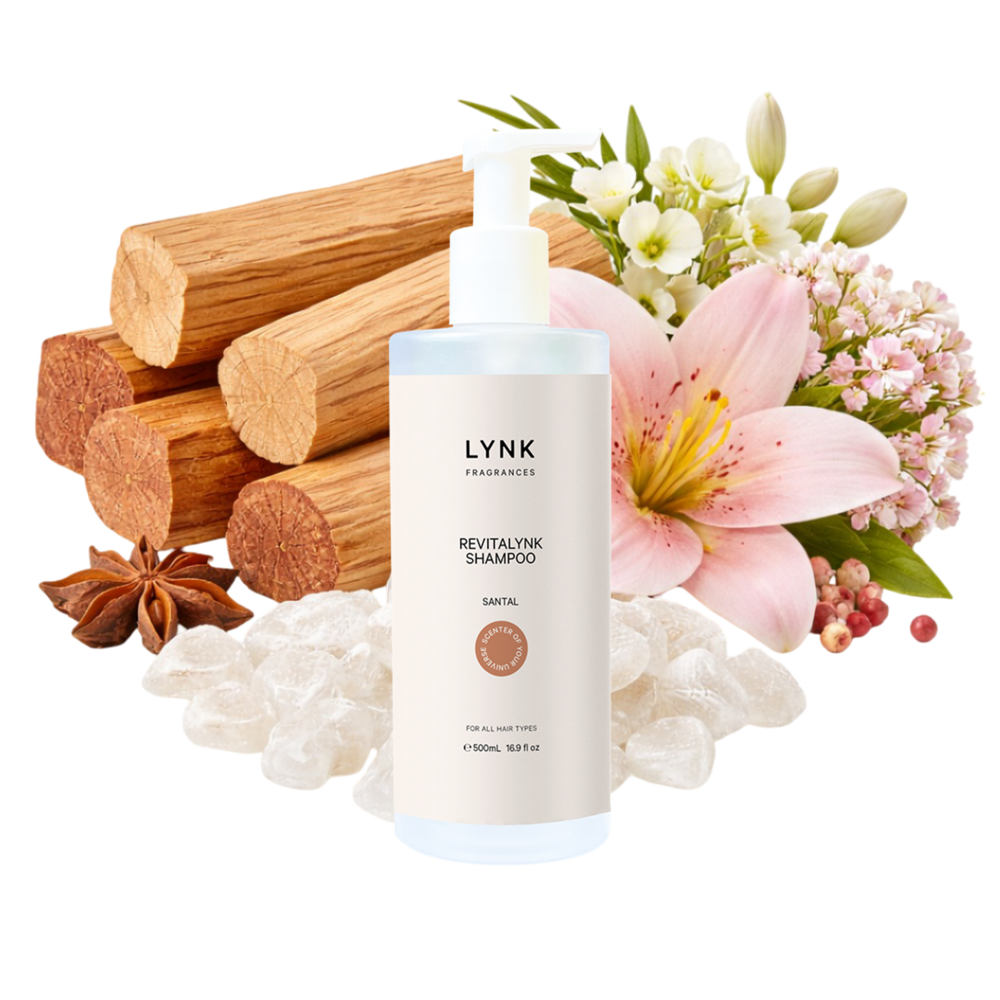 Santal Shampoo 500ml (*FREE Hair Perfume)