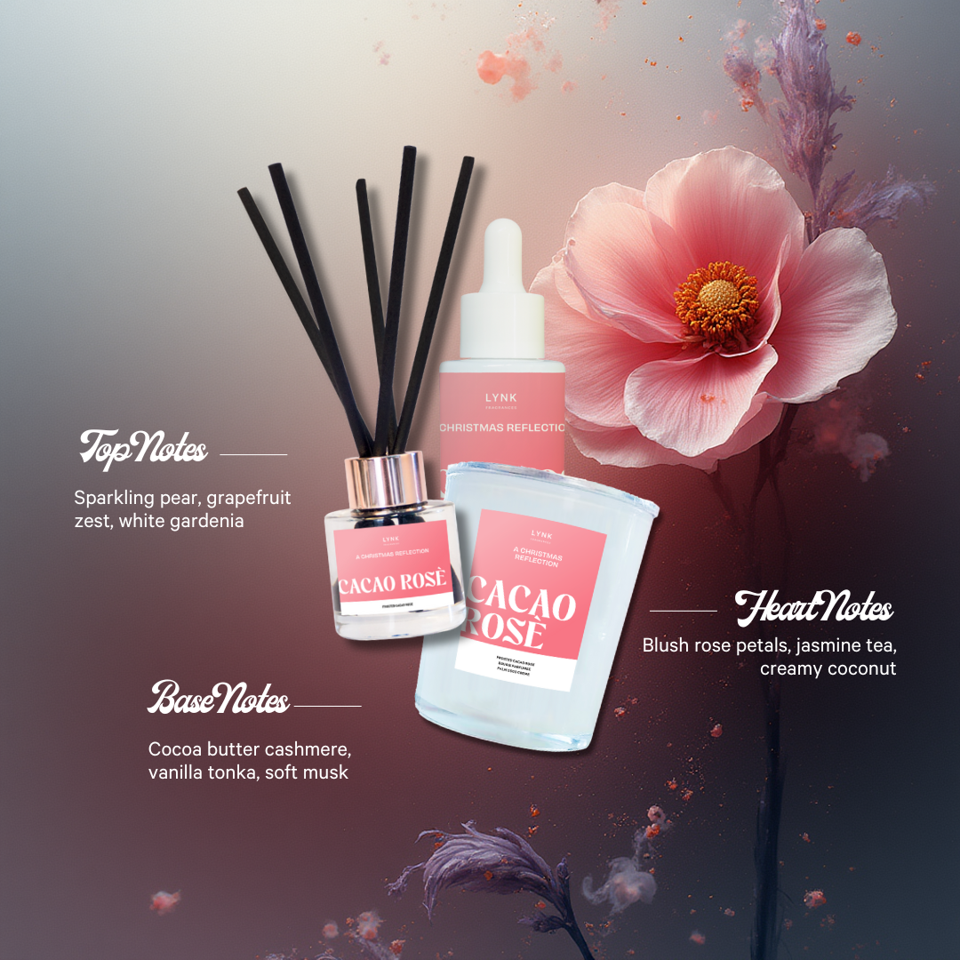 Cacao Rosé Reed Diffuser