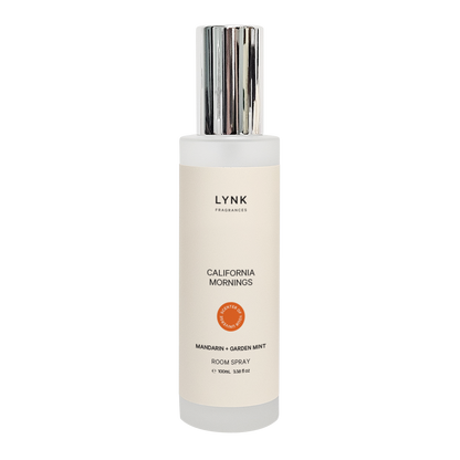 California Mornings (Mandarin + Garden Mint) Room Spray