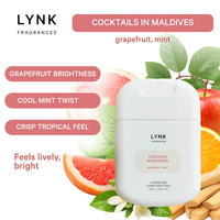 Cocktails in Maldives (Grapefruit + Mint)
