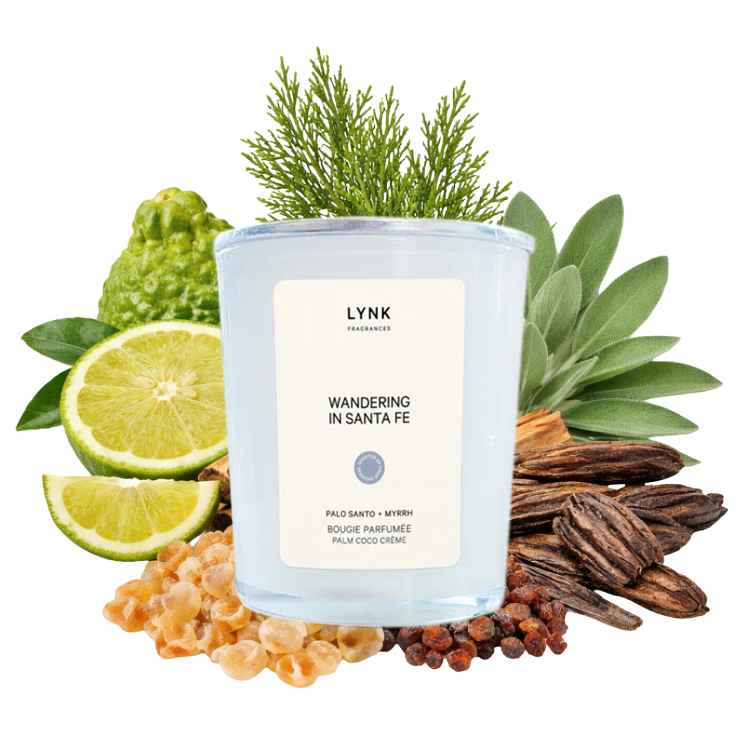 Wandering In Santa Fe (Palo Santo + Myrrh) Candle