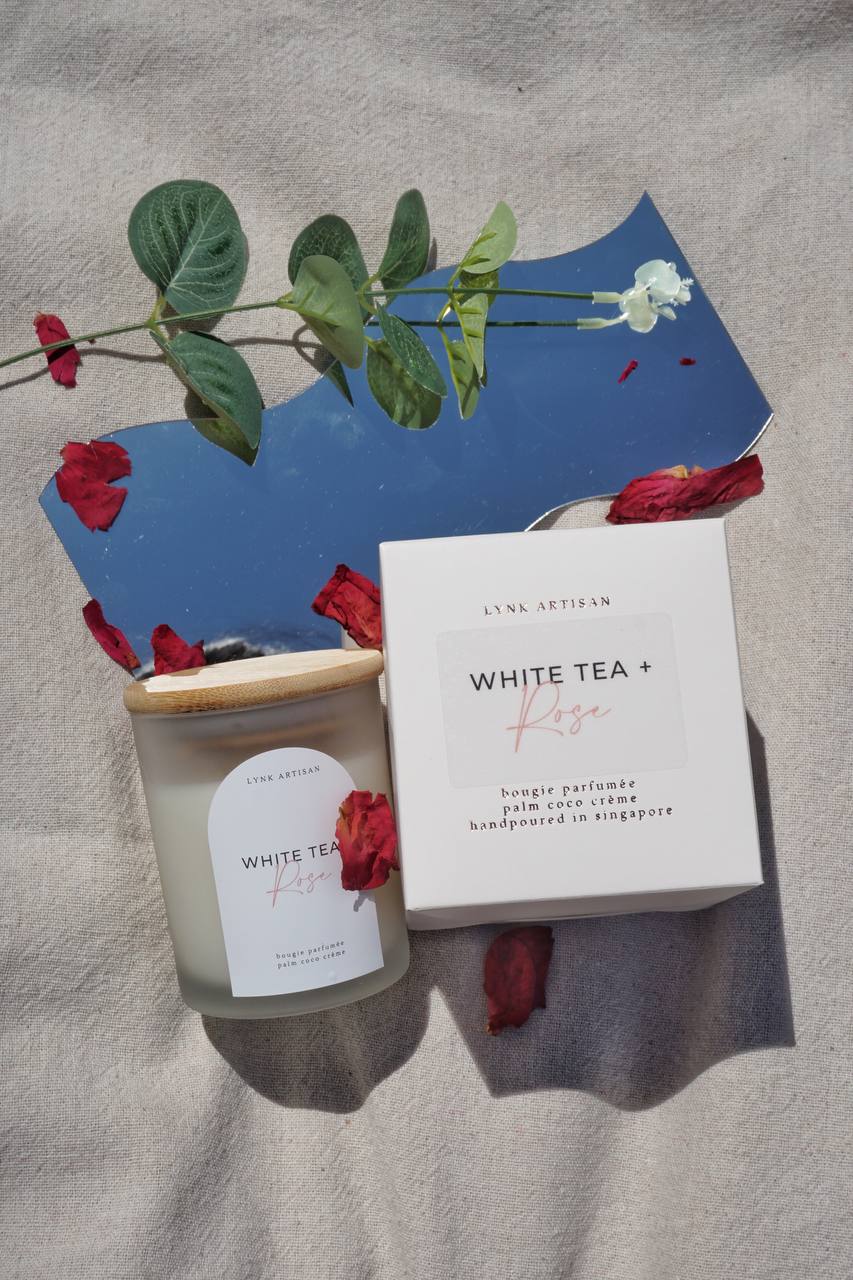 White Tea + Rose Candle
