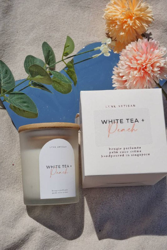 White Tea + Peach Candle